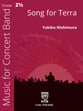 Song for Terra Concert Band sheet music cover